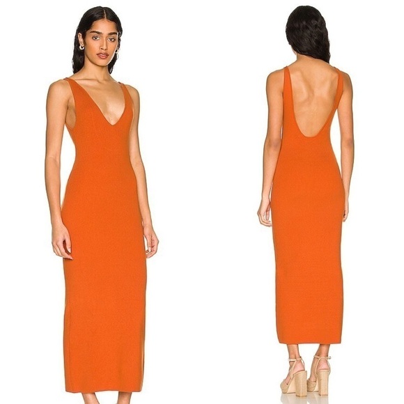 Free People Danielle Sweater Midi Ribbed Dress - Picture 1 of 13